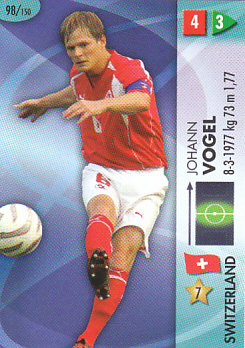 Johann Vogel Switzerland Panini World Cup 2006 #98